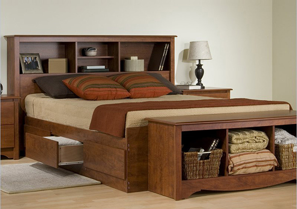 ... Beauty and Function in 15 Storage Platform Beds | Home Design Lover