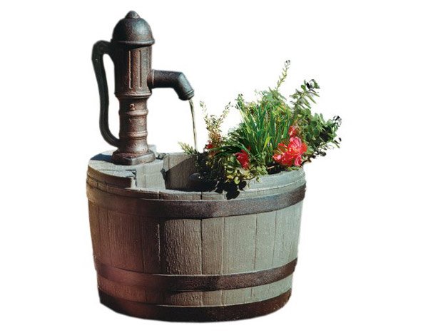 Whiskey Barrel Planter