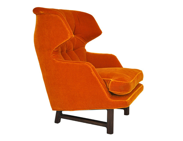 bold orange Chair