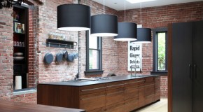 15 Charming Brick Kitchen Designs
