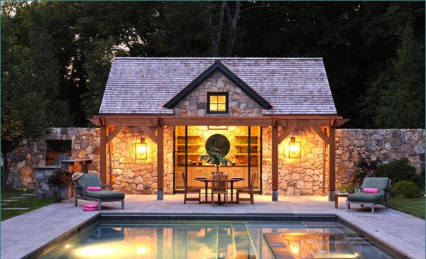 16 Fascinating Pool House Ideas | Home Design Lover