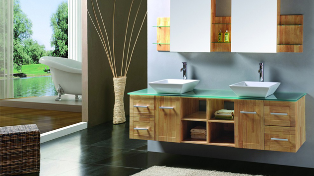 15 Modern Double Sink Bathroom Vanity Sets | Home Design Lover