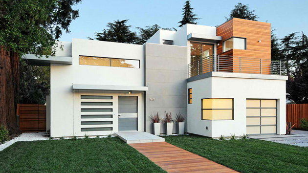 20 Contemporary Attached Garage Design | Home Design Lover