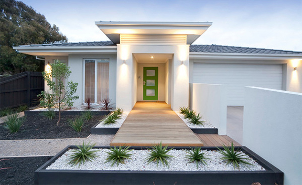 Planters Madero Doors Hardware Even A Small Front Yard