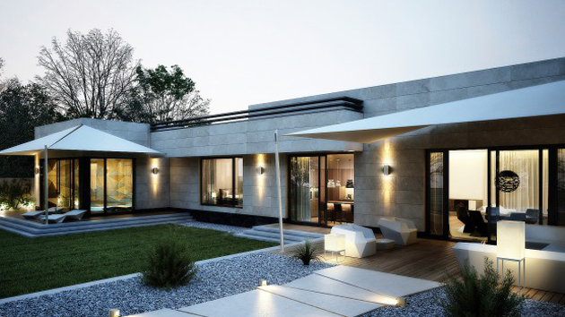 15 Modern Front Yard Landscape Ideas | Home Design Lover