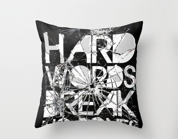 Words and Quotes on 15 Throw Pillow Designs | Home Design Lover