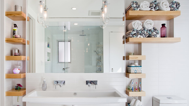 15 Bathroom Shelving Design Ideas