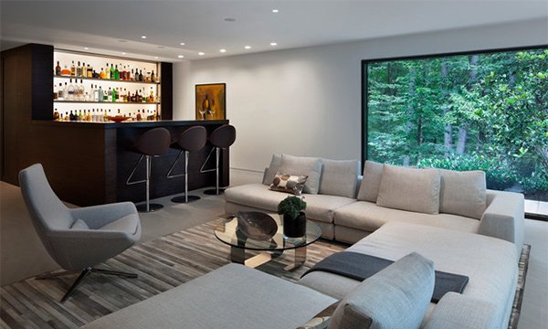 New Canaan Residence Family Room