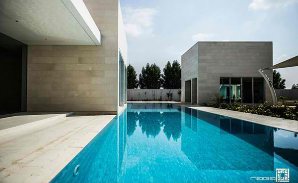 Dar Al Gurair: A Dramatic Contemporary Villa in Dubai, UAE | Home ... - Dubai home design