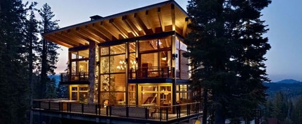 Crow’s Nest Residence: A Ski Cabin in California