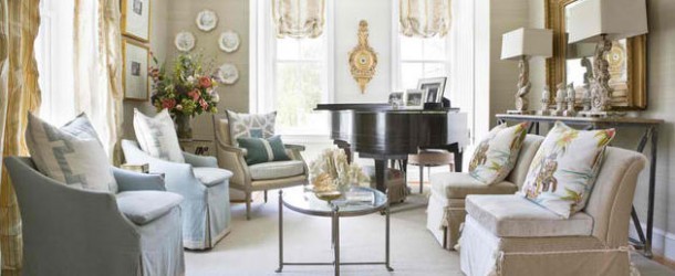 15 Grand Piano Set-ups in Traditional Living Rooms