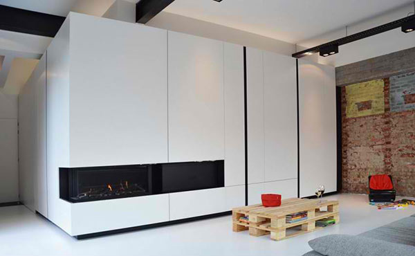 flat panel wall system