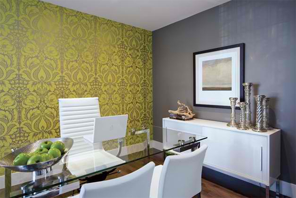 damask wallpaper