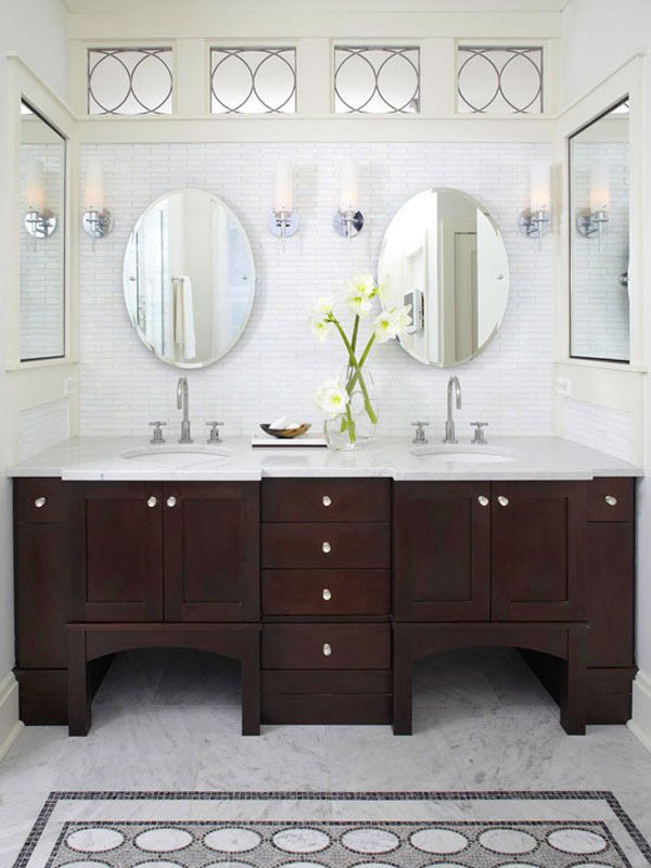 20 Classy and Functional Double Bathroom Vanities | Home Design Lover