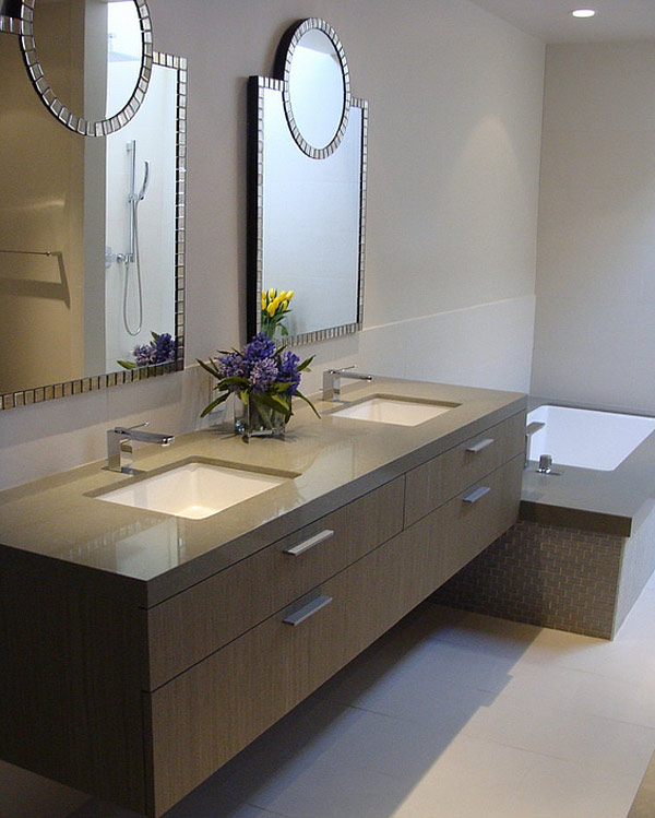 modern bathroom sinks