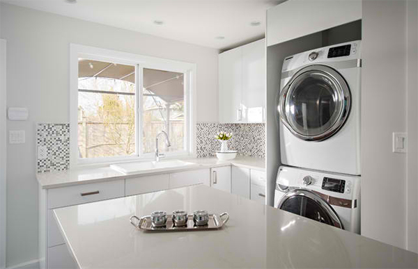 kitchen laundry area