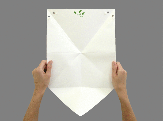Origami Wall Planter