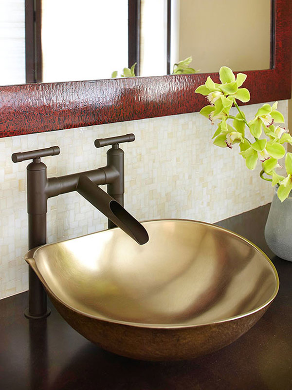 bronze bathroom sinks