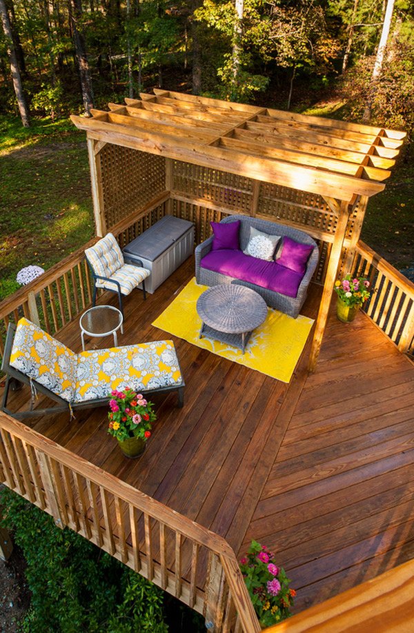 20 Timber Decking Designs that can Append Beauty of your ...