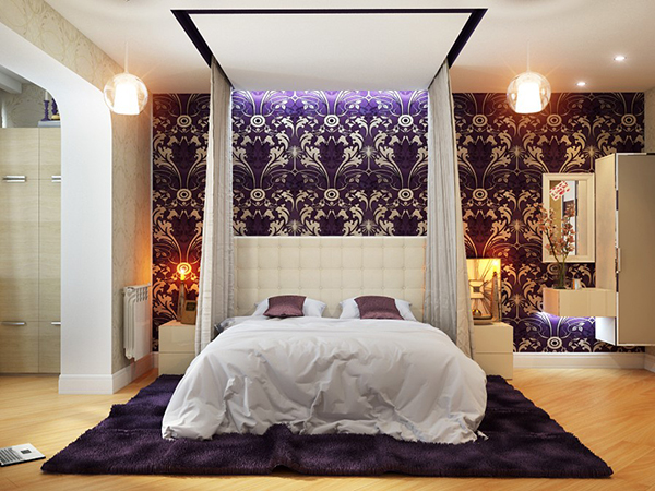 Master Bedroom Purple
