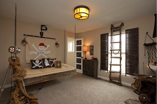 Pirate Adventure bed for toddler