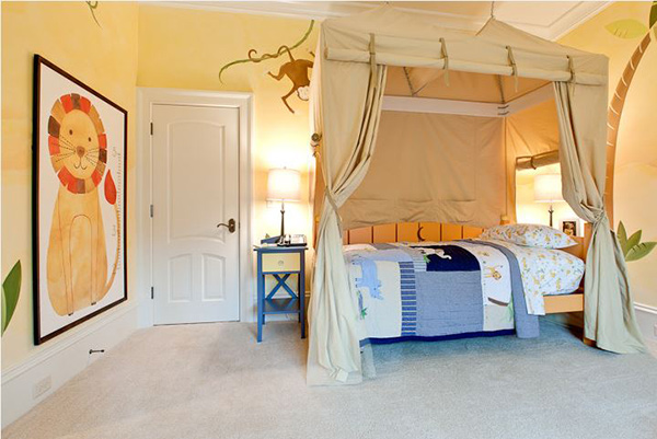 Indoor Safari Bedroom Idea