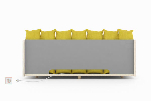 sofa back design