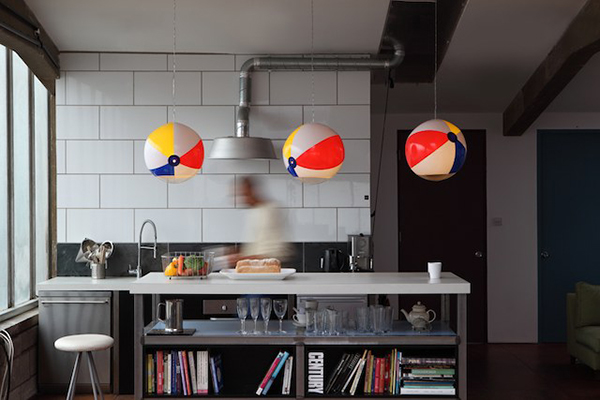 Beach Ball Lamp