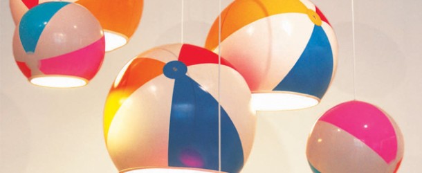 Beach Ball Lamp: Adding Fun and Color to Your Homes