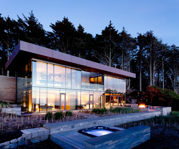 Transparent Beachfront Home