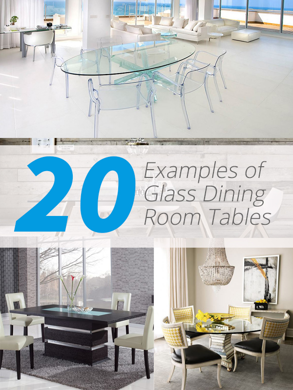 glass dining tables