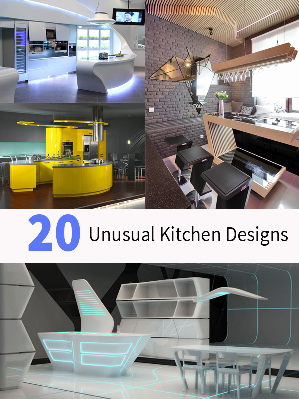 20 Unusual Kitchen Designs to Check Out Home Design Lover