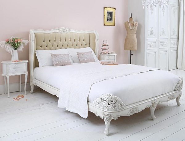 Provencal Velvet Upholstered Beds