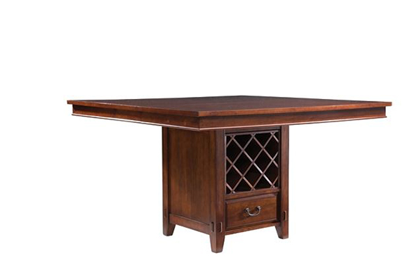 Vantana Counter-Height Dining Table With Leaf and Storage