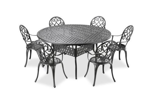 Cast Aluminum Outdoor Furniture Set