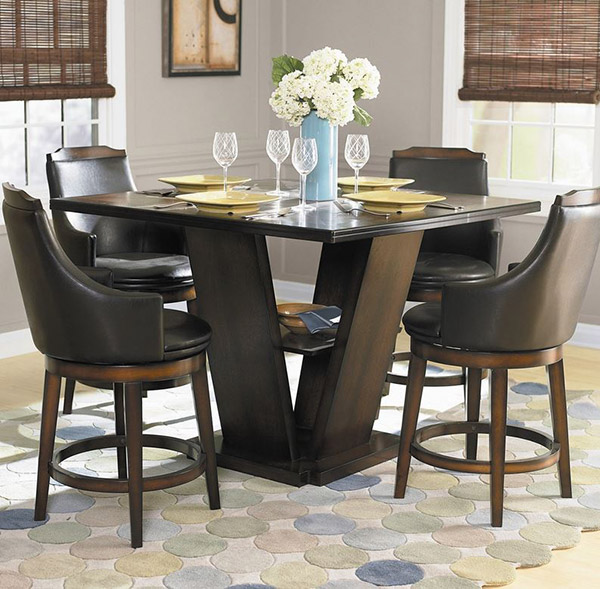Bayshore 5 Piece Counter Height Dining furniture