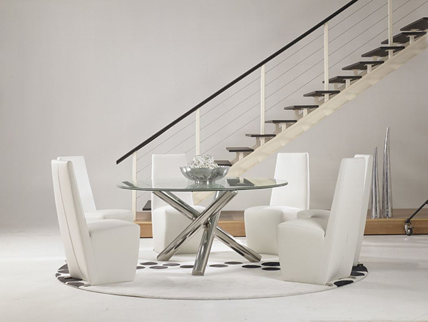 Gotham Dining Table And Tobi Dining Chairs
