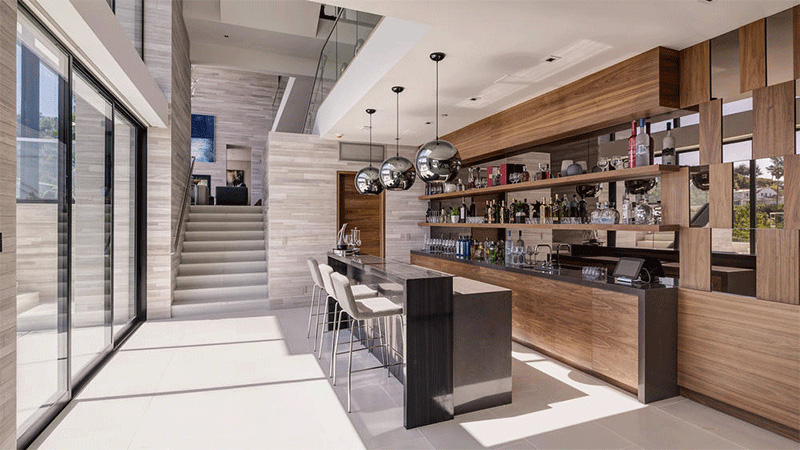 Hollywood Hills Home kitchen