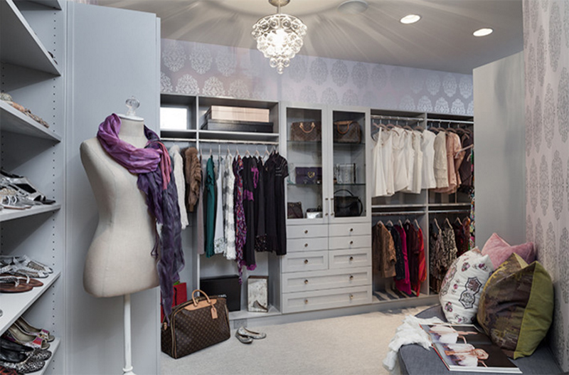 Forest Hills Residence - Her Closet