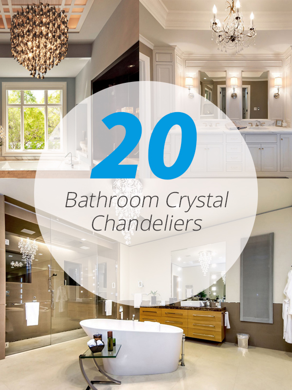 Bathroom Crystal chandeliers