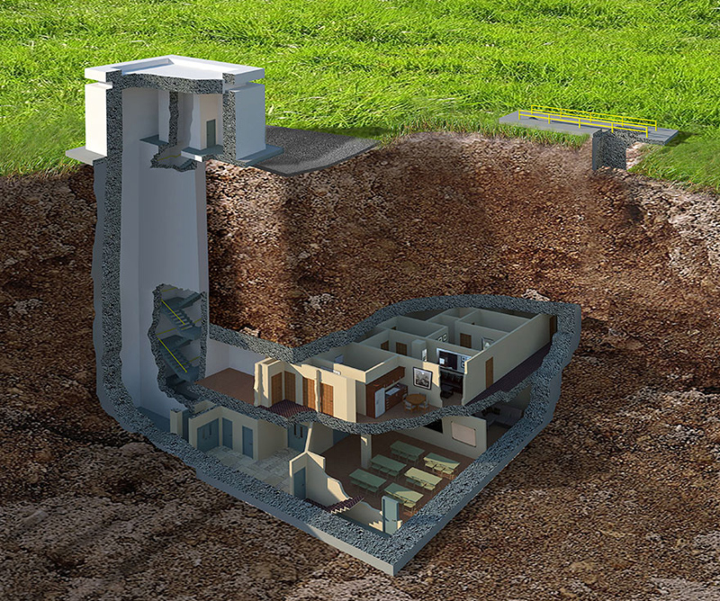 Mind Blowing Underground Luxury Home Will Keep You Safe From The