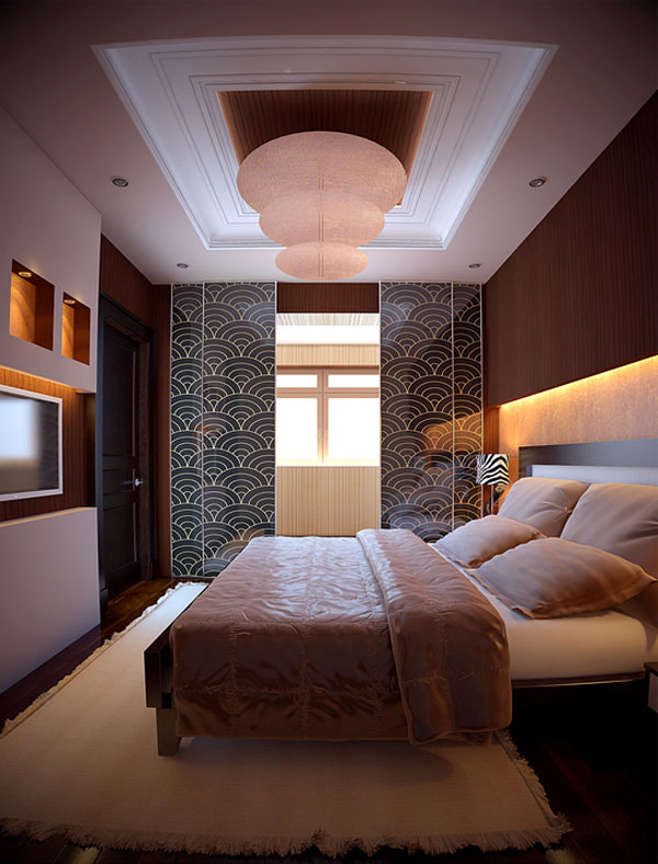 Well-decorated Bedroom With comfort