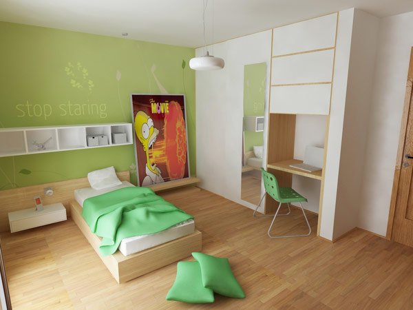 kids bedroom interior