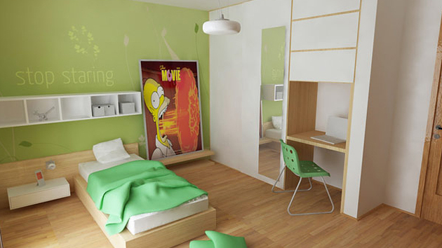 kids bedroom interior