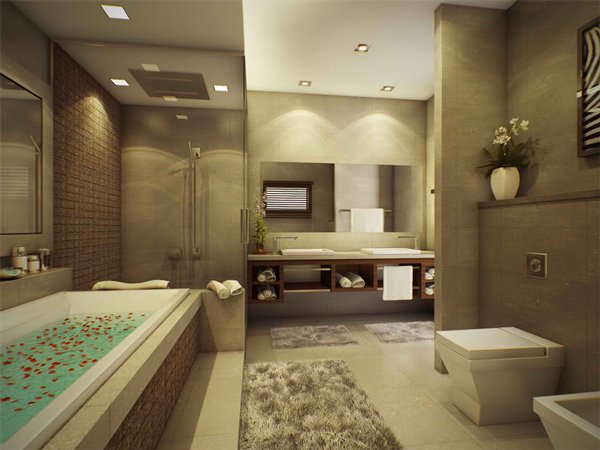 15 Stunning Modern Bathroom Designs Home Design Lover