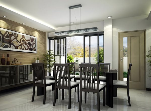 15 Adorable Contemporary Dining Room Designs Home Design Lover