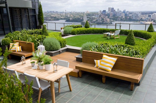 roof garden landscapes