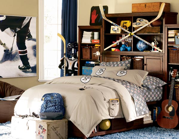 Sporty Young Bedroom Design