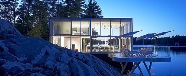 glass house in lakefield ontario