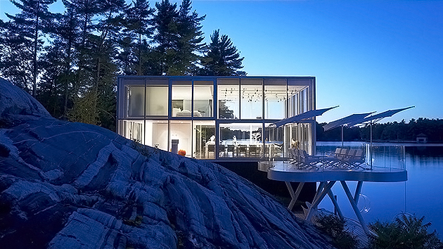 The Extraordinary Glass House in Lakefield Ontario  Home 